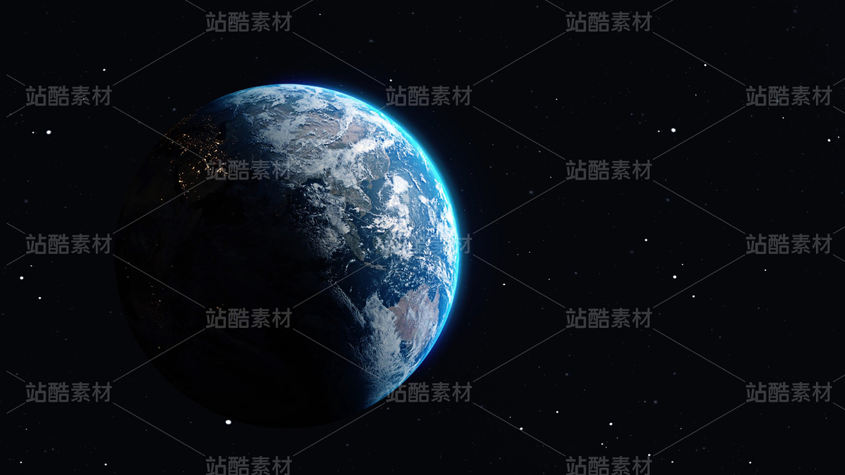 ?? 太空視角地球｜晝夜交替旋轉(zhuǎn)星球背景（主預(yù)覽-11327916） - 未分類 - 站酷設(shè)計師YDKwwL原創(chuàng)素材 - 站酷ZCOOL