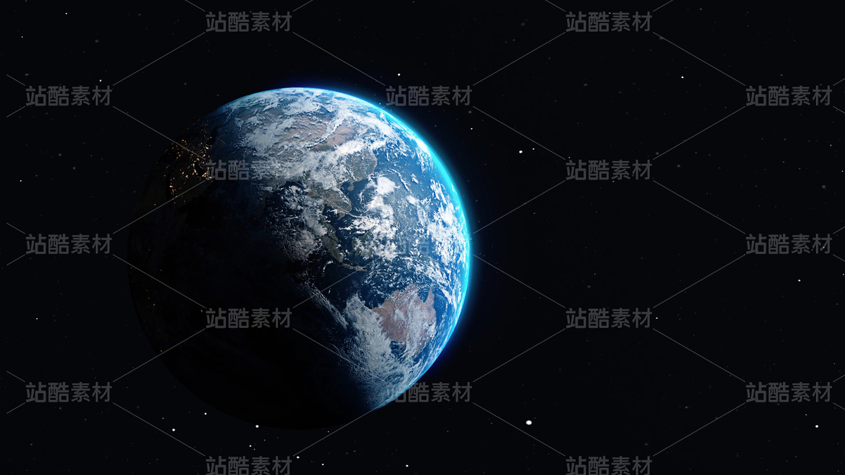 ?? 太空視角地球｜晝夜交替旋轉(zhuǎn)星球背景（主預(yù)覽-11327917） - 未分類 - 站酷設(shè)計師YDKwwL原創(chuàng)素材 - 站酷ZCOOL