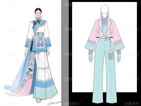 "白族春颂:高定解锁非遗新语言"(导航-11328017) - 未分类 - 站酷设计师欲阳城原创素材 - 站酷ZCOOL