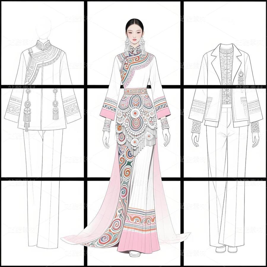 「非遺雙生：大理月光遇見(jiàn)敦煌星河」（主預(yù)覽-11339205） - 未分類 - 站酷設(shè)計(jì)師欲陽(yáng)城原創(chuàng)素材 - 站酷ZCOOL