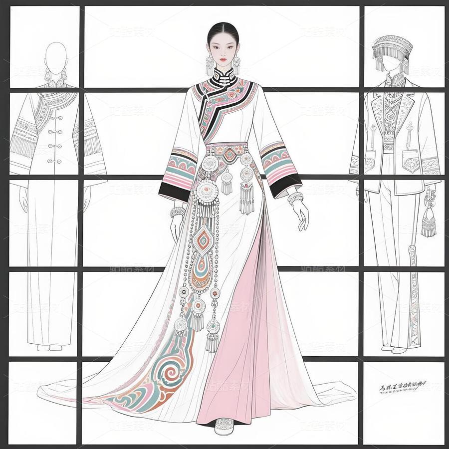 「非遺雙生：大理月光遇見(jiàn)敦煌星河」（主預(yù)覽-11339206） - 未分類 - 站酷設(shè)計(jì)師欲陽(yáng)城原創(chuàng)素材 - 站酷ZCOOL