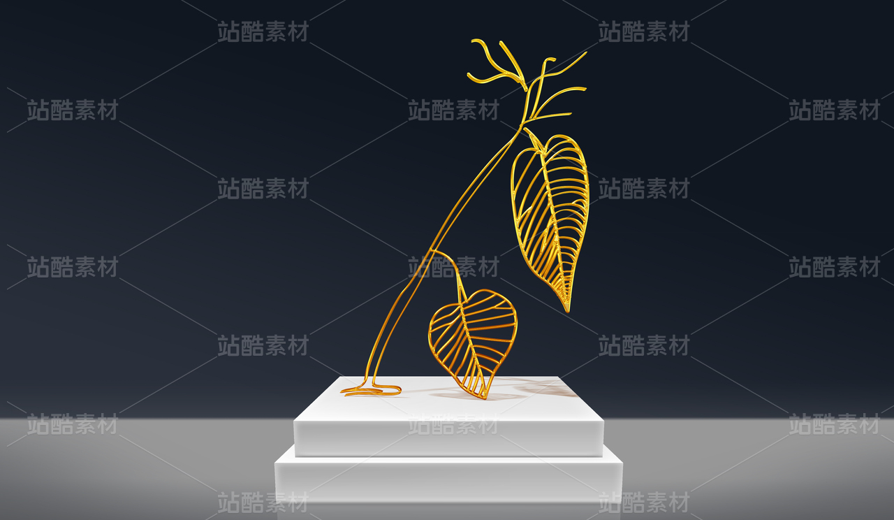 高级艺术品展示模型｜产品陈列与创意设计素材