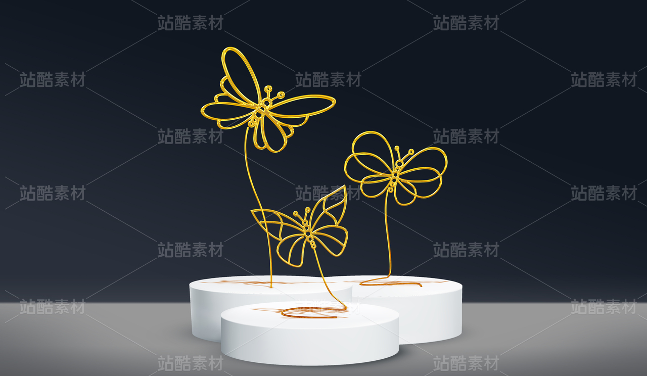 高级艺术品示模型|产品陈列与创意设计素材