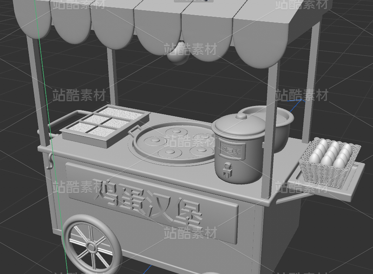 鸡蛋汉堡摊（主预览-11558583） - 未分类 - 站酷设计师归零1111原创素材 - 站酷ZCOOL