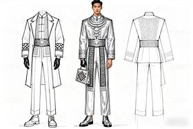 壮锦磁悬浮礼服破圈(导航-11558621) - 未分类 - 站酷设计师欲阳城原创素材 - 站酷ZCOOL