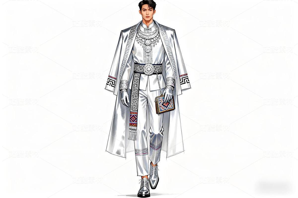 壮锦磁悬浮礼服破圈(主预览-11558624) - 未分类 - 站酷设计师欲阳城原创素材 - 站酷ZCOOL