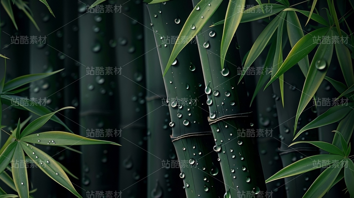 新中式國風竹子背景壁畫插圖壁紙（主預覽-11565969） - 未分類 - 站酷設計師WfWekG62Bj原創(chuàng)素材 - 站酷ZCOOL