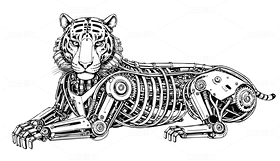 機械老虎矢量圖（導(dǎo)航-11575260） - 未分類 - 站酷設(shè)計師曼達(dá)洛純粹的藍(lán)原創(chuàng)素材 - 站酷ZCOOL