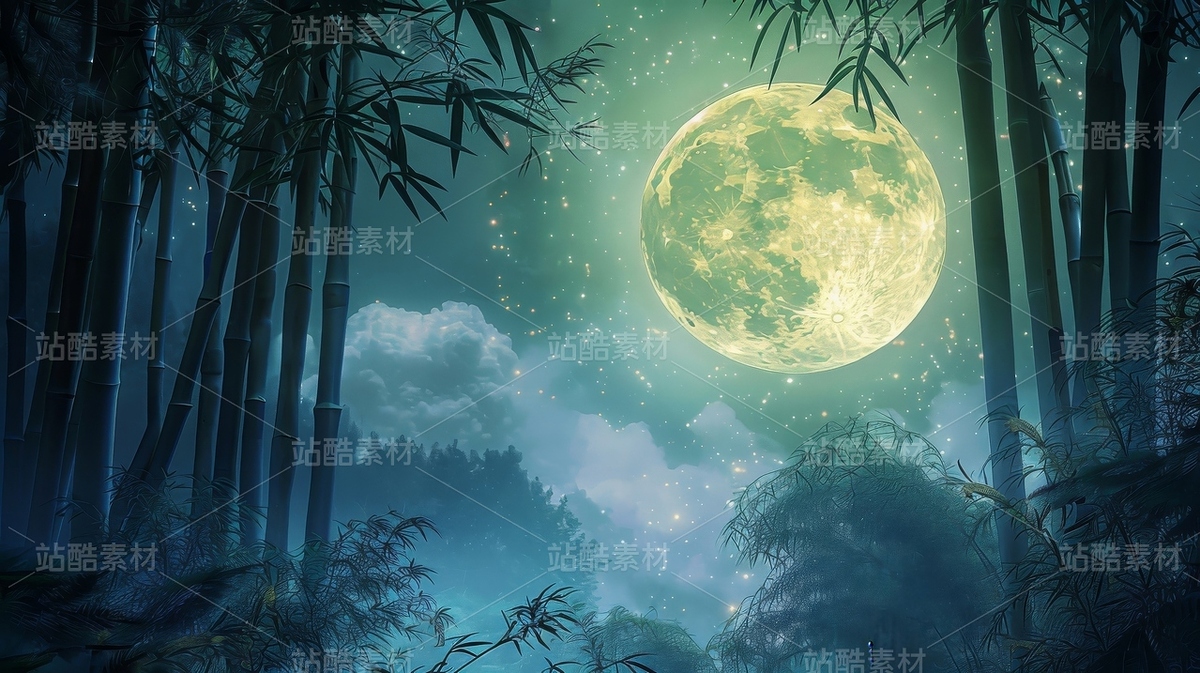 新中式國風竹子背景壁畫插圖壁紙（主預覽-11575585） - 未分類 - 站酷設計師WfWekG62Bj原創(chuàng)素材 - 站酷ZCOOL