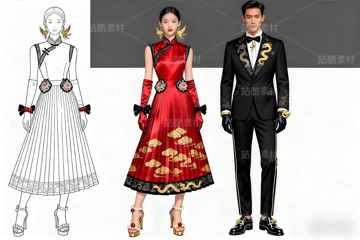 竹韻新風(fēng)：輕奢國(guó)潮席卷時(shí)尚界（主預(yù)覽-11612759） - 未分類(lèi) - 站酷設(shè)計(jì)師欲陽(yáng)城原創(chuàng)素材 - 站酷ZCOOL