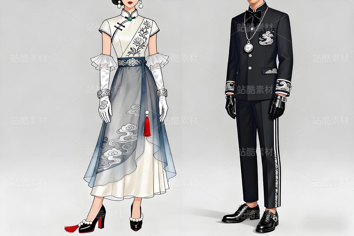 竹韻新風(fēng)：輕奢國(guó)潮席卷時(shí)尚界（主預(yù)覽-11612765） - 未分類(lèi) - 站酷設(shè)計(jì)師欲陽(yáng)城原創(chuàng)素材 - 站酷ZCOOL