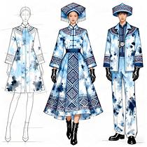 当壮锦邂逅高定!非遗服饰惊艳出圈#非遗服饰(导航-11704541) - 未分类 - 站酷设计师欲阳城原创素材 - 站酷ZCOOL
