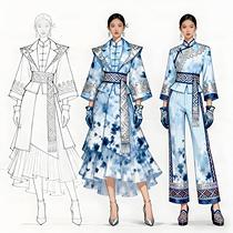 当壮锦邂逅高定!非遗服饰惊艳出圈#非遗服饰(导航-11704540) - 未分类 - 站酷设计师欲阳城原创素材 - 站酷ZCOOL