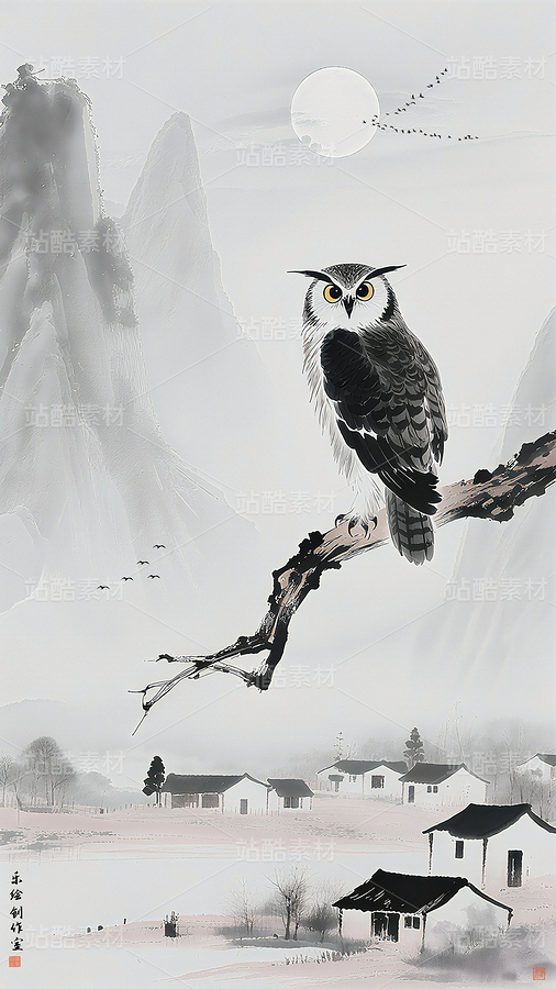 電視背景墻 中式花鳥(niǎo) 水墨新款壁畫(huà) 工筆花鳥(niǎo)畫(huà)（主預(yù)覽-11780080） - 未分類(lèi) - 站酷設(shè)計(jì)師獨(dú)創(chuàng)繪畫(huà)工作室原創(chuàng)素材 - 站酷ZCOOL