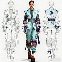 当壮锦遇见高定!非遗服饰破圈来袭(导航-11793669) - 未分类 - 站酷设计师欲阳城原创素材 - 站酷ZCOOL