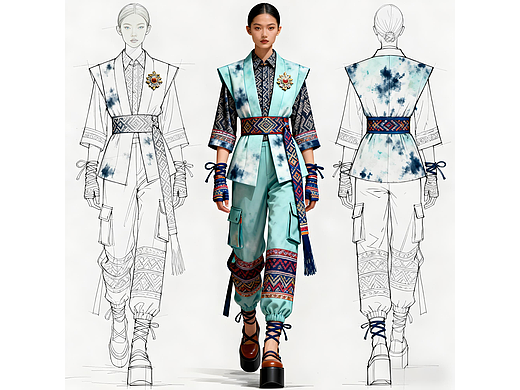 当壮锦遇见高定！非遗服饰破圈来袭