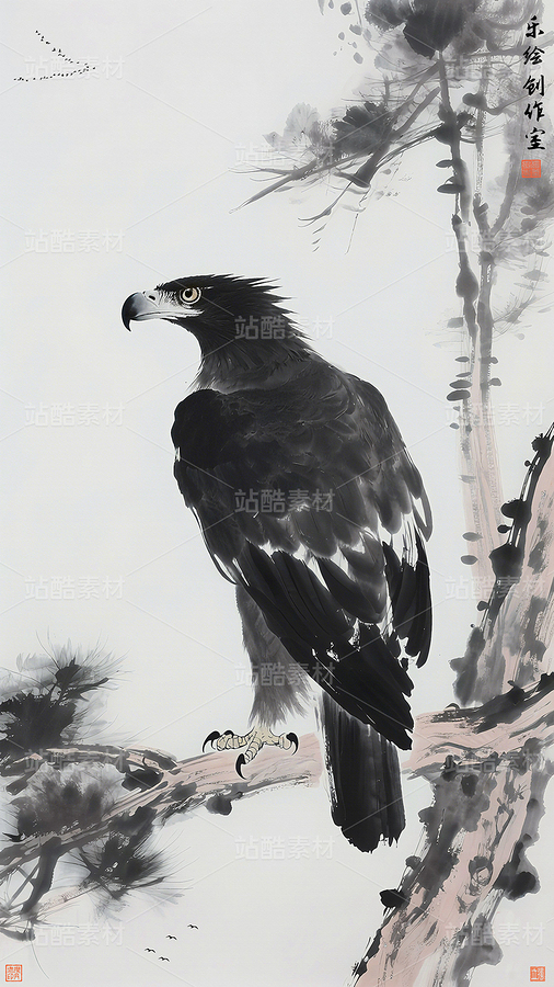 水墨花鳥畫 新中式壁畫 花鳥裝飾畫 花鳥畫 花鳥裝飾圖（主預(yù)覽-11832663） - 未分類 - 站酷設(shè)計師獨(dú)創(chuàng)繪畫工作室原創(chuàng)素材 - 站酷ZCOOL