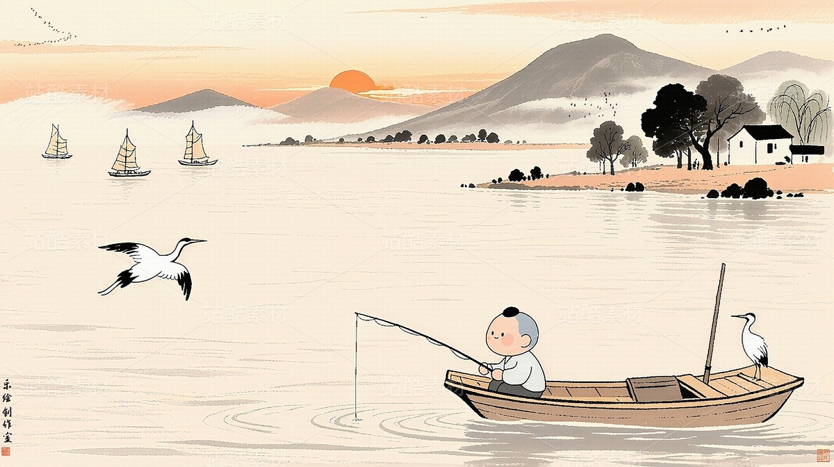 山水装饰画 意境山水画 新中式山水画 山水江南（主预览-11833399） - 未分类 - 站酷设计师独创绘画工作室原创素材 - 站酷ZCOOL
