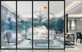 創(chuàng)意水墨山水裝飾畫（導(dǎo)航-11909636） - 未分類 - 站酷設(shè)計(jì)師JpUTfAYxcN原創(chuàng)素材 - 站酷ZCOOL