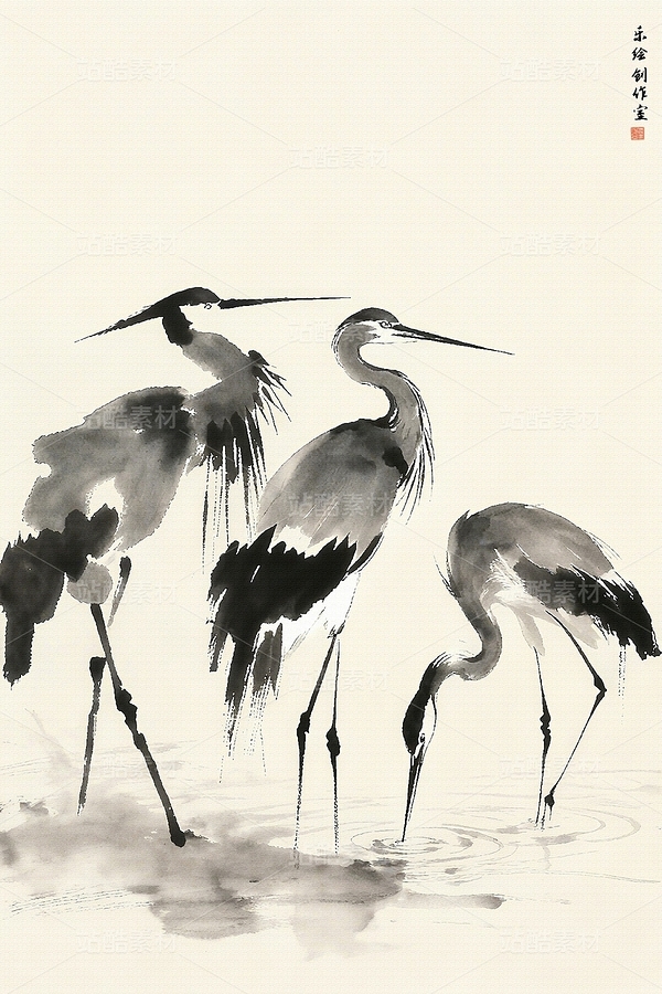 中式水墨裝飾畫 水墨梅花花鳥畫 花鳥裝飾圖 水墨花鳥（主預(yù)覽-11910761） - 未分類 - 站酷設(shè)計(jì)師獨(dú)創(chuàng)繪畫工作室原創(chuàng)素材 - 站酷ZCOOL