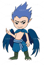 神话人物_雷震子（导航-11931626） - 未分类 - 站酷设计师DC_painter原创素材 - 站酷ZCOOL