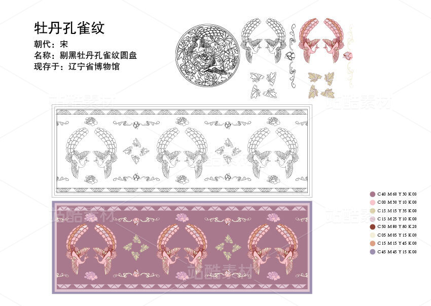 中国传统纹样创新图案设计
