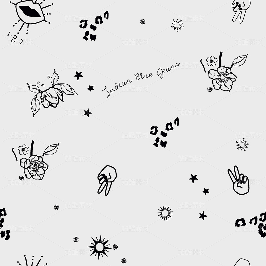 卡通图案（主预览-12024165） - 未分类 - 站酷设计师莱纳迪原创素材 - 站酷ZCOOL