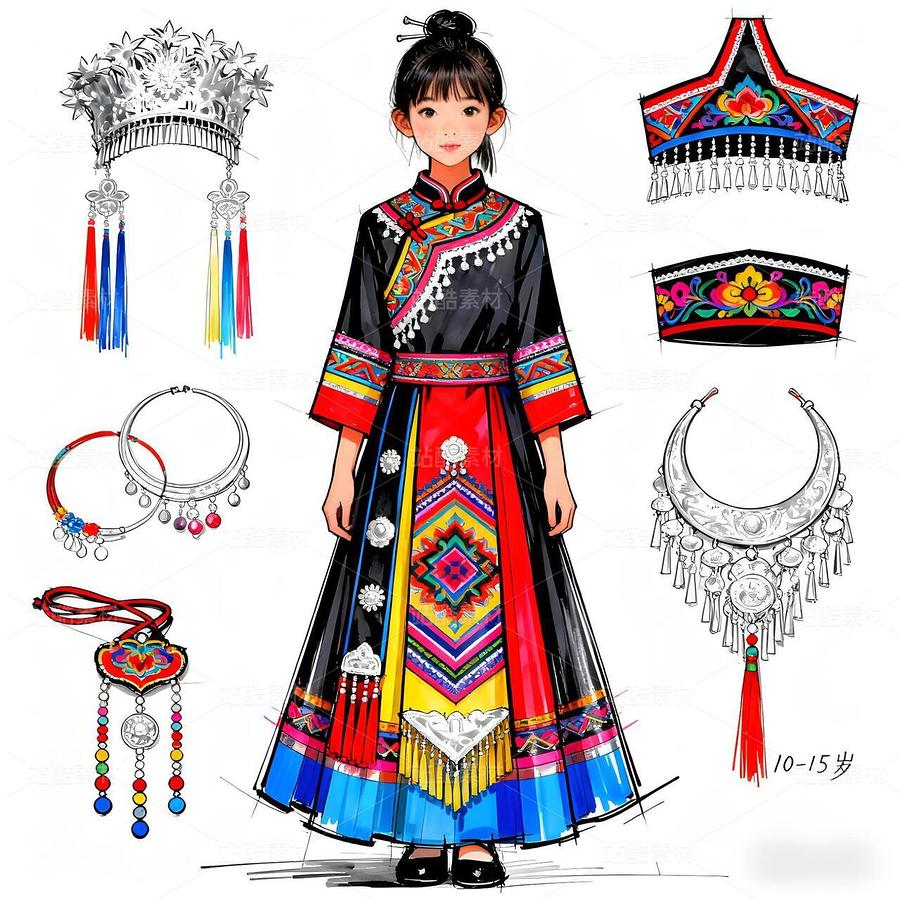 国风童装破圈:汉服设计引爆传统文化新浪潮(主预览-12042670) - 未分类 - 站酷设计师欲阳城原创素材 - 站酷ZCOOL