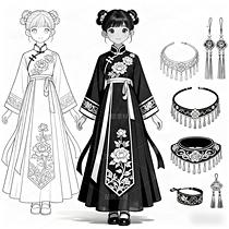 华服稚子:拾起被遗忘的汉族霓裳(导航-12042694) - 未分类 - 站酷设计师欲阳城原创素材 - 站酷ZCOOL