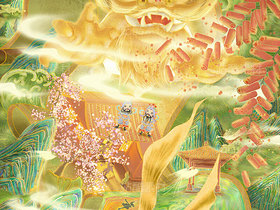 古風(fēng)-福娃與他的仙友賀新春（導(dǎo)航-12104128） - 未分類 - 站酷設(shè)計(jì)師插畫師木子忄原創(chuàng)素材 - 站酷ZCOOL