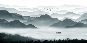 湖光景秀山水装饰画（导航-12118696） - 未分类 - 站酷设计师JpUTfAYxcN原创素材 - 站酷ZCOOL