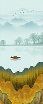 意境山水装饰画背景（导航-12120270） - 未分类 - 站酷设计师JpUTfAYxcN原创素材 - 站酷ZCOOL
