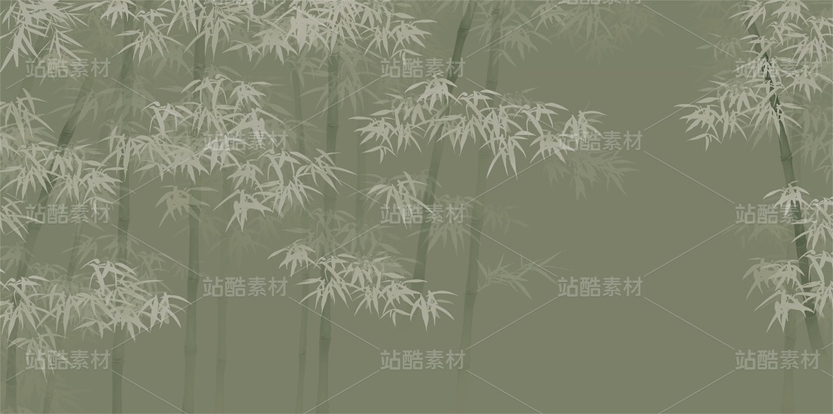 抽象意境竹子装饰画（主预览-12148853） - 未分类 - 站酷设计师JpUTfAYxcN原创素材 - 站酷ZCOOL