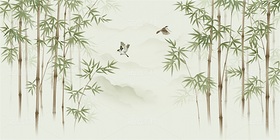 新中式竹鸟装饰画（导航-12148867） - 未分类 - 站酷设计师JpUTfAYxcN原创素材 - 站酷ZCOOL