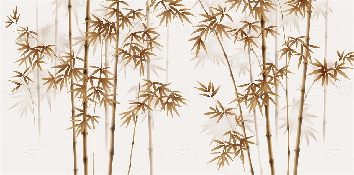 抽象水墨竹子装饰画（主预览-12148895） - 未分类 - 站酷设计师JpUTfAYxcN原创素材 - 站酷ZCOOL