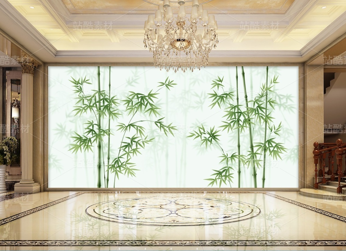 朦朧節(jié)節(jié)攀升竹子裝飾畫（主預(yù)覽-12149626） - 未分類 - 站酷設(shè)計(jì)師JpUTfAYxcN原創(chuàng)素材 - 站酷ZCOOL