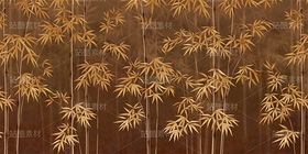 手绘朦胧竹子装饰画（导航-12167892） - 未分类 - 站酷设计师JpUTfAYxcN原创素材 - 站酷ZCOOL