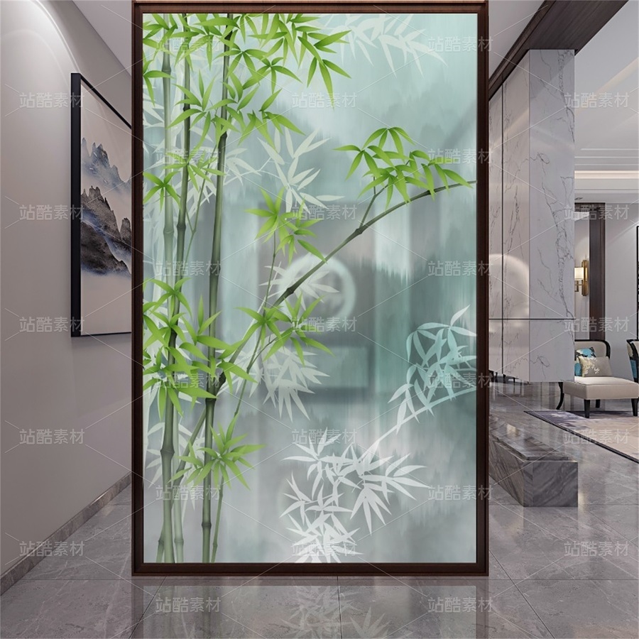抽象朦胧竹子装饰画（主预览-12200948） - 未分类 - 站酷设计师JpUTfAYxcN原创素材 - 站酷ZCOOL