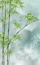 抽象朦胧竹子装饰画（导航-12200949） - 未分类 - 站酷设计师JpUTfAYxcN原创素材 - 站酷ZCOOL