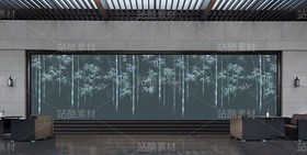 抽象意境竹子装饰画（导航-12202207） - 未分类 - 站酷设计师JpUTfAYxcN原创素材 - 站酷ZCOOL