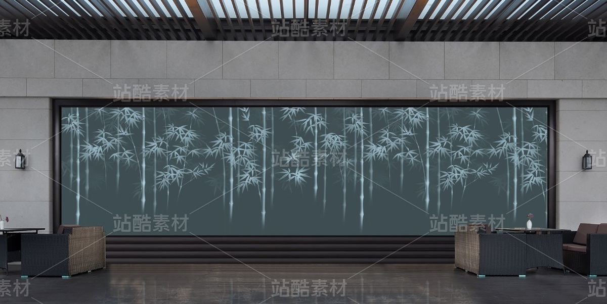 抽象意境竹子装饰画（主预览-12202207） - 未分类 - 站酷设计师JpUTfAYxcN原创素材 - 站酷ZCOOL