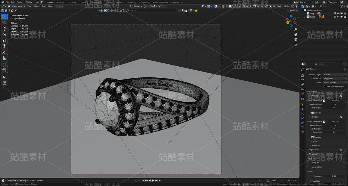 Blender鉆石戒指（主預(yù)覽-12336686） - 未分類 - 站酷設(shè)計(jì)師祝巍原創(chuàng)素材 - 站酷ZCOOL