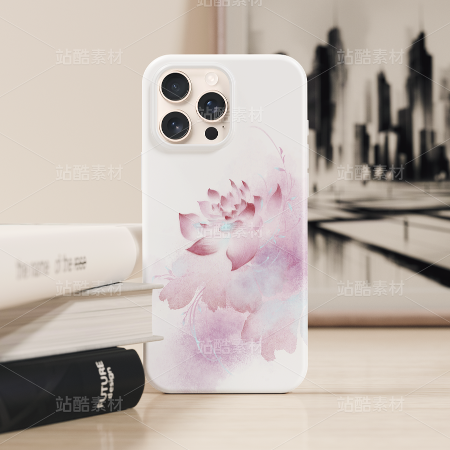 手機(jī)殼《國風(fēng)蓮花》（主預(yù)覽-12349038） - 未分類 - 站酷設(shè)計(jì)師徐沐巖原創(chuàng)素材 - 站酷ZCOOL