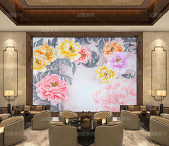 牡丹裝飾畫（導(dǎo)航-12388341） - 未分類 - 站酷設(shè)計(jì)師JpUTfAYxcN原創(chuàng)素材 - 站酷ZCOOL