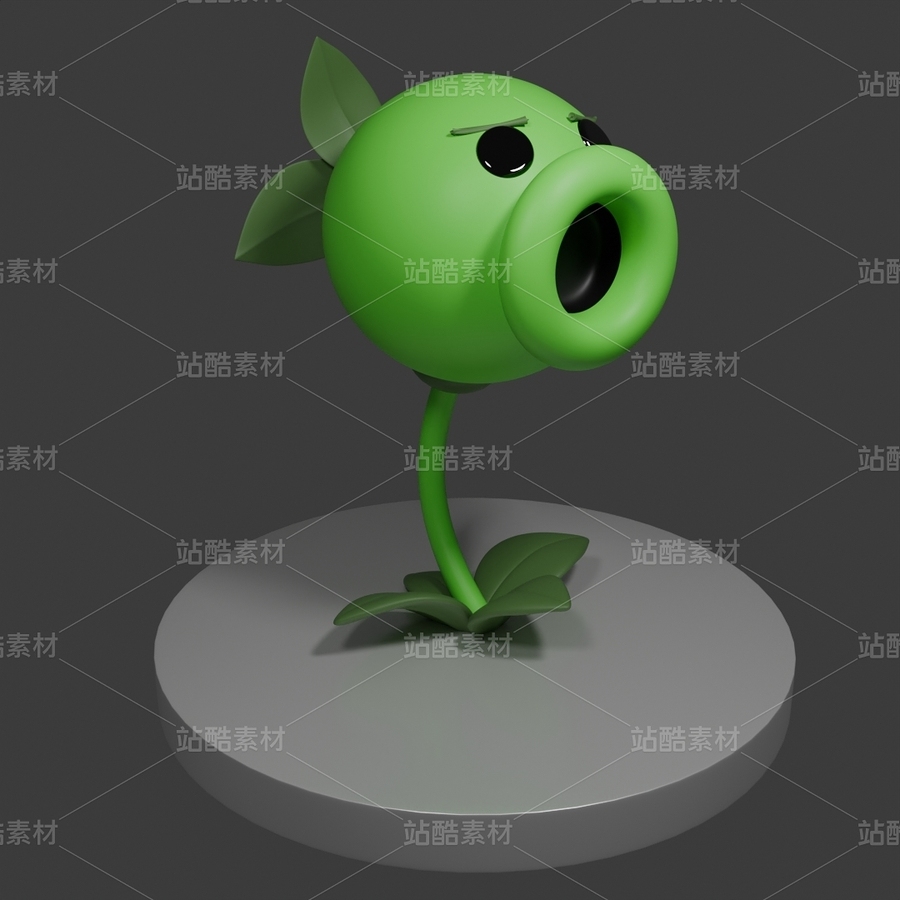 豌豆射手（主预览-12551229） - 未分类 - 站酷设计师阿斯匹亚原创素材 - 站酷ZCOOL