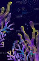 线条插画：共生- 植物篇（导航-12603043） - 未分类 - 站酷设计师芥菜籽暖心原创素材 - 站酷ZCOOL