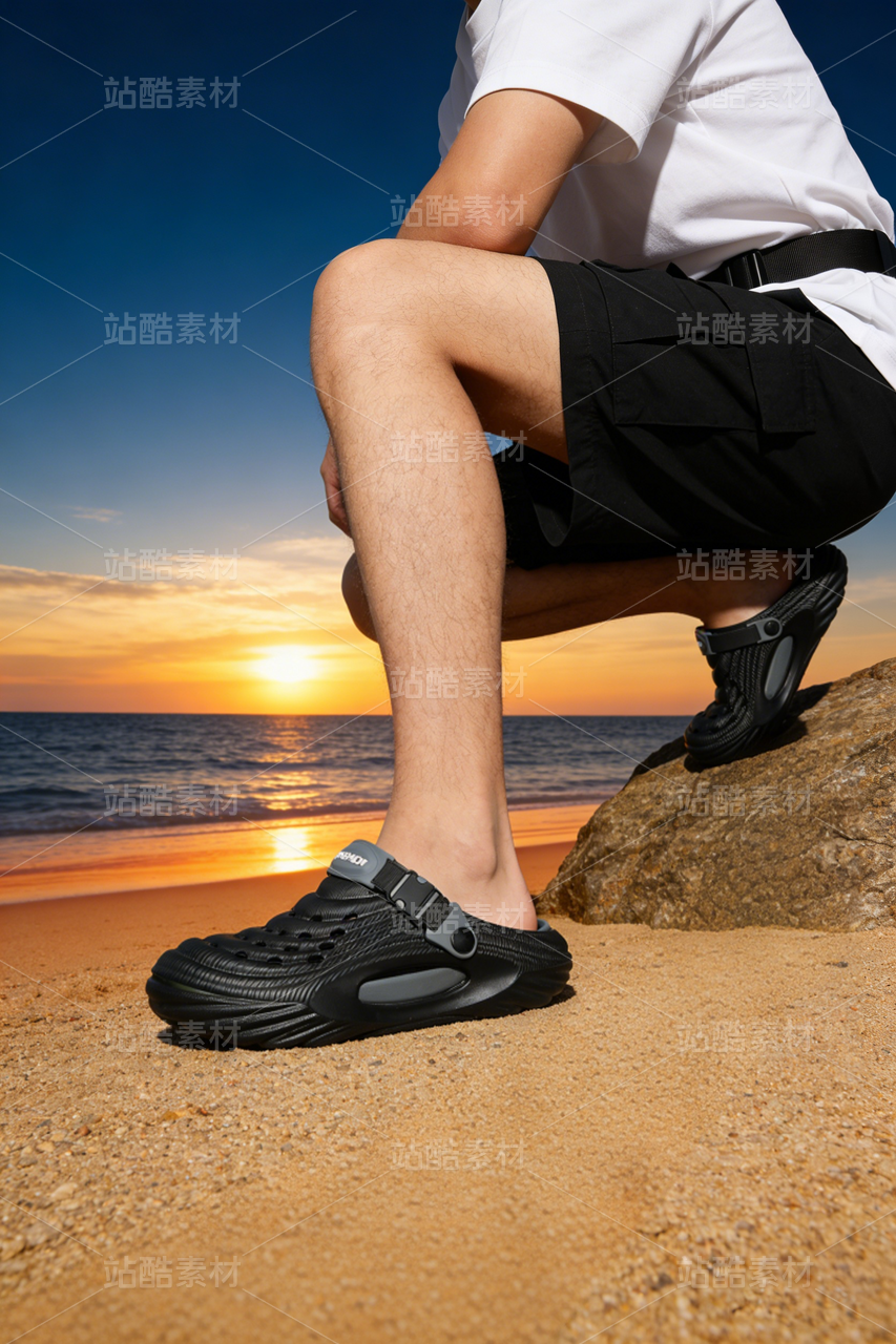 洞洞鞋产品场景AI作品