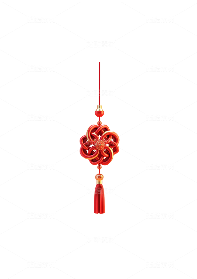 红金莲花结流苏中国结(主预览-12770563) - 未分类 - 站酷设计师北姿原创素材 - 站酷ZCOOL