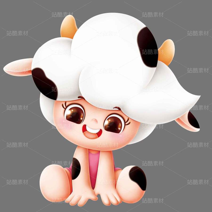 戴奶牛帽的小女孩（主預(yù)覽-12804416） - 未分類(lèi) - 站酷設(shè)計(jì)師可卡貓?jiān)瓌?chuàng)素材 - 站酷ZCOOL