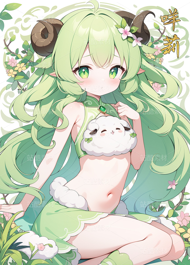 清新治愈系二次元少女插畫(huà)合集（主預(yù)覽-12831421） - 未分類(lèi) - 站酷設(shè)計(jì)師Aiming123原創(chuàng)素材 - 站酷ZCOOL